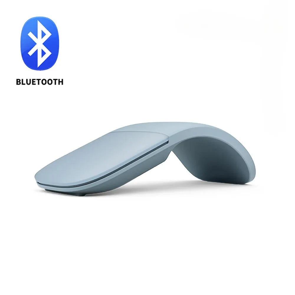 Ratón Inalámbrico Plegable ARC Touch, Bluetooth/2.4G, Silencioso, Ergonómico, Delgado Y Portátil Para Computadora, Ipad, Surface, Mac, Oficina Móvil