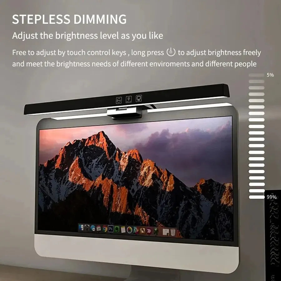 Barra de luz LED para monitor