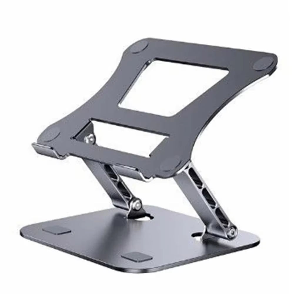 Soporte Ajustable Para Teléfono Y Tableta, De Aleación De Aluminio, Para Laptop Y Tableta De Hasta 17", Soporte Plegable Portátil Con Refrigeración