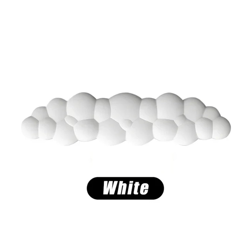 Ergonomic Keyboard Mouse Cloud Wrist Rest Office Typing Protection Relax Wrist Memory Foam Mouse Pad Computer Laptop Desk Mat