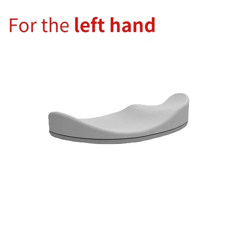 Ergonomic Mouse Pad Wrist Pad Silicon Gel Non-Slip Streamline Wrist Rest Support Mat Computer Mousepad for Office Gaming PC