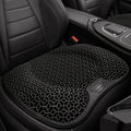 1 Cojín De Asiento De Gel: Diseño De Panal Para Coche/Oficina | Almohadilla Transpirable Y Lavable a Máquina, Soporte Ergonómico Y Liviana