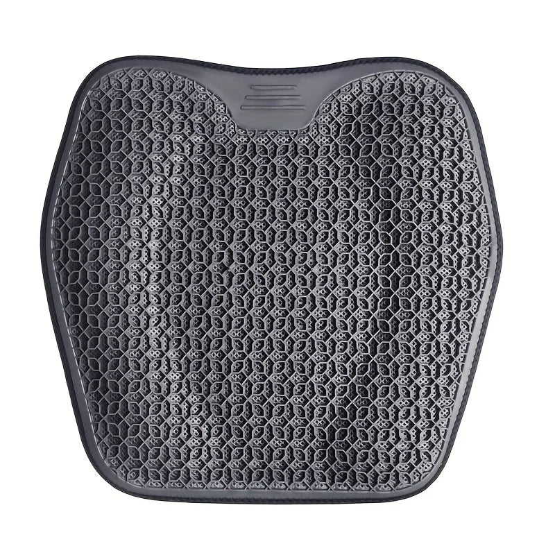 Ergonomic Gel Seat Cushion – Breathable Honeycomb Design with Soft Support for Long Sitting