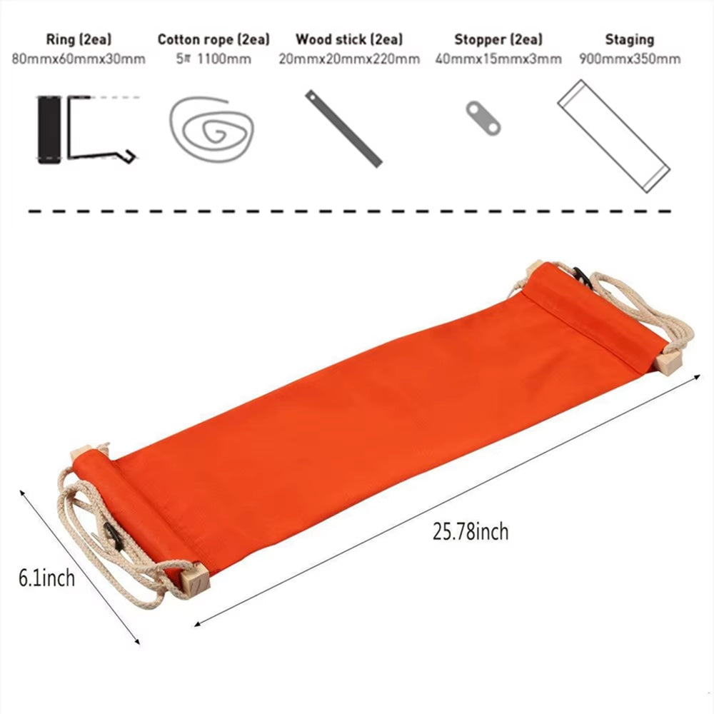 Creative Foot Hammock Comfortable Adjustable Desk Rest Feet Hammock Home Outdoor Portable Put Foot Seat Hanging Pad Accessories
