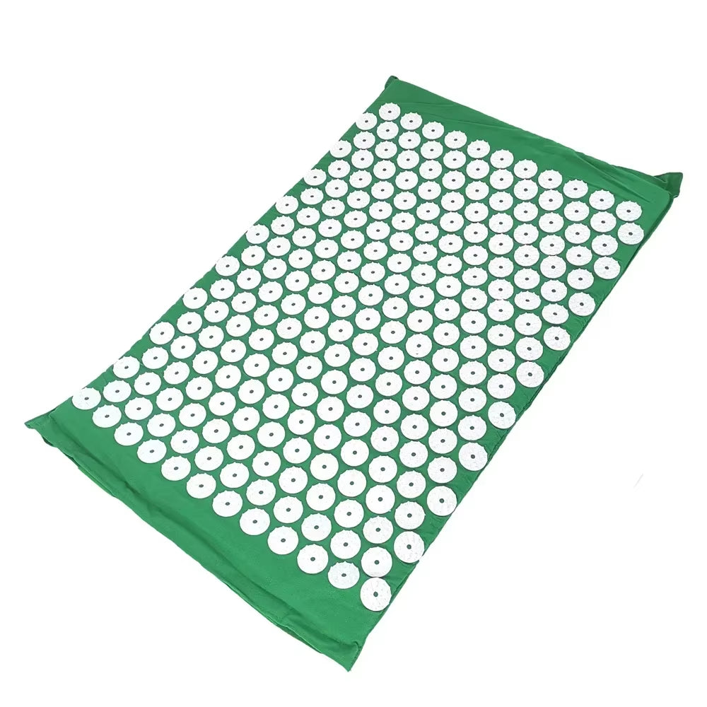 Cojín Masajeador, Estera De Masaje Para Yoga, Acupresión, Alivia El Dolor, Estrés, Espalda, Dolor Corporal, Estera Con Puntas, Estera De Acupuntura Y Juego De Almohadas