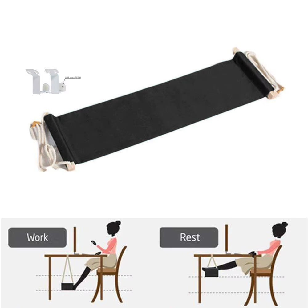 Creative Foot Hammock Comfortable Adjustable Desk Rest Feet Hammock Home Outdoor Portable Put Foot Seat Hanging Pad Accessories