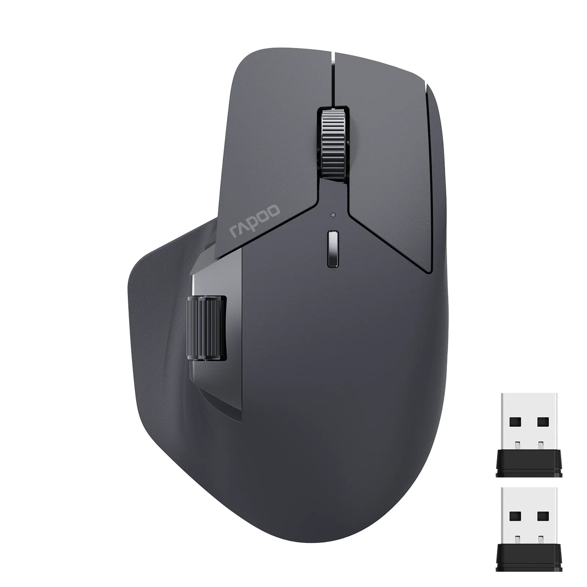 MT760L/MT760M Multi-Mode Rechargeable Wireless Mouse Ergonomic 4000 DPI Support up to 4 Devices Bluetooth Mouse