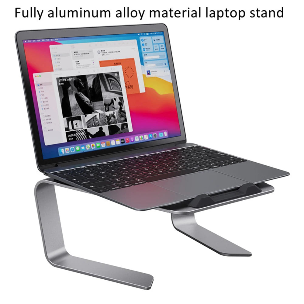 Soporte de portátil de aluminio desmontable Prichiamo