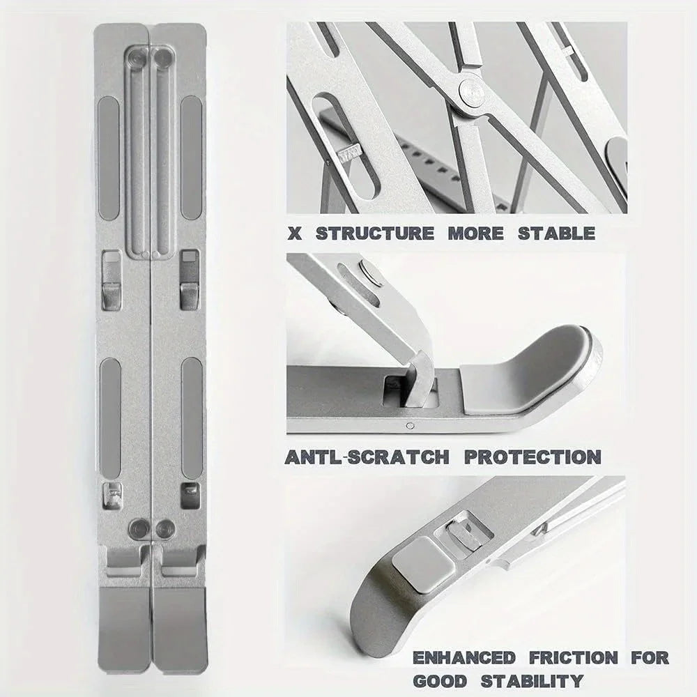 Soporte de portátil de aluminio DUTRIEUX, 6 alturas
