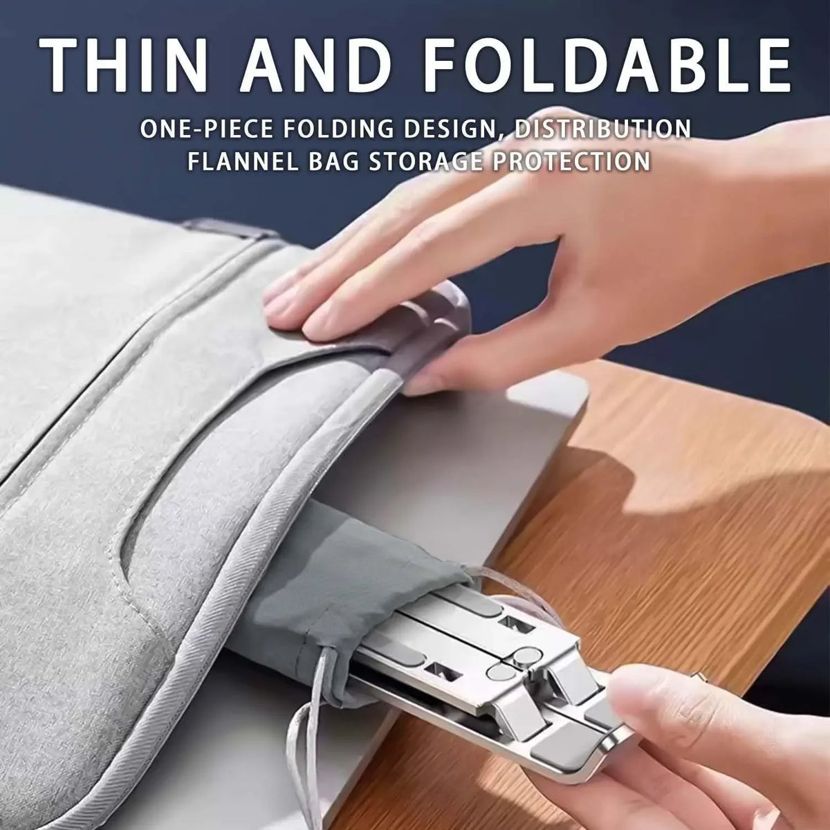 Soporte de portátil de aluminio DUTRIEUX, 6 alturas