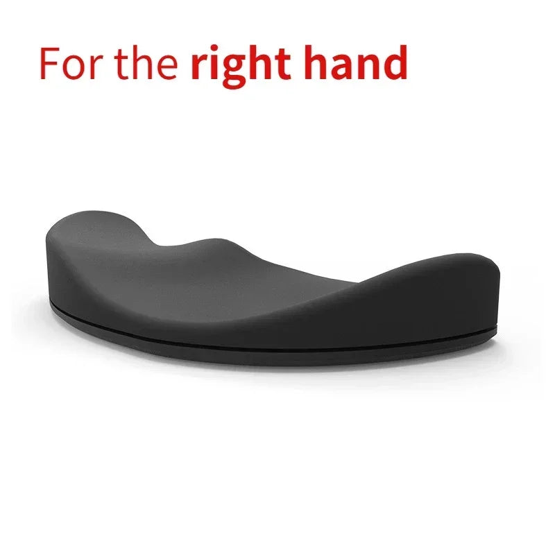 Ergonomic Mouse Pad Wrist Pad Silicon Gel Non-Slip Streamline Wrist Rest Support Mat Computer Mousepad for Office Gaming PC