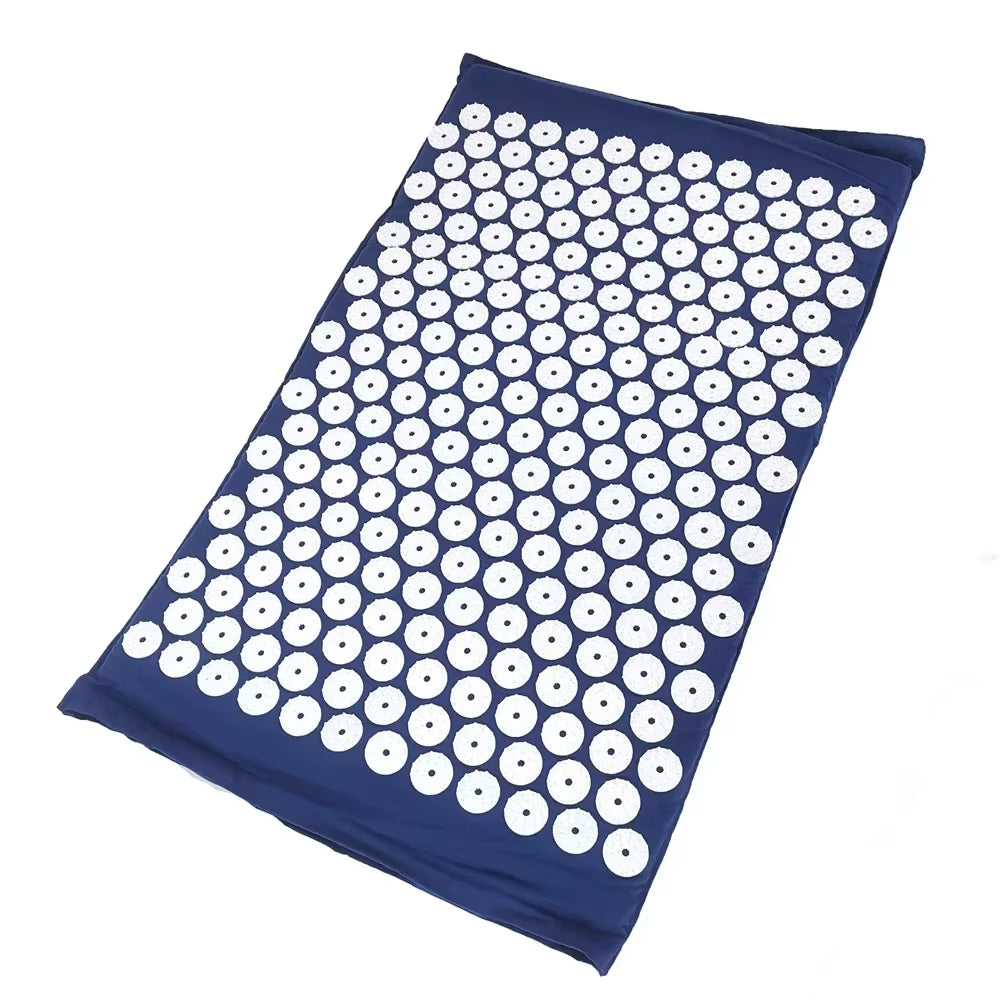 Cojín Masajeador, Estera De Masaje Para Yoga, Acupresión, Alivia El Dolor, Estrés, Espalda, Dolor Corporal, Estera Con Puntas, Estera De Acupuntura Y Juego De Almohadas
