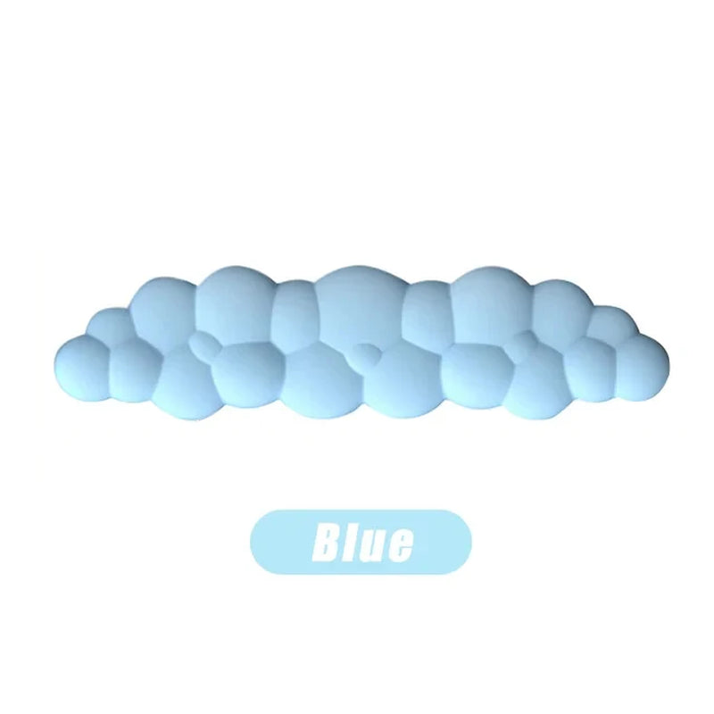 Ergonomic Keyboard Mouse Cloud Wrist Rest Office Typing Protection Relax Wrist Memory Foam Mouse Pad Computer Laptop Desk Mat