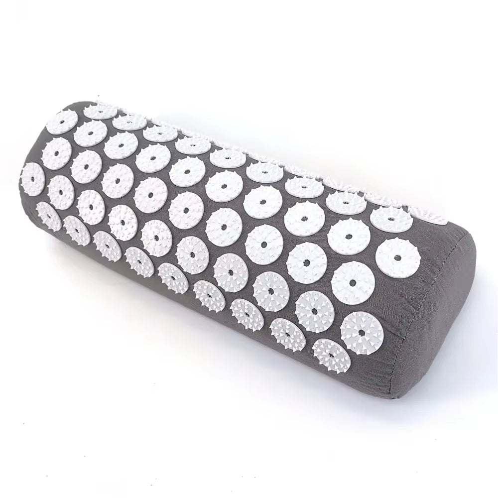 Cojín Masajeador, Estera De Masaje Para Yoga, Acupresión, Alivia El Dolor, Estrés, Espalda, Dolor Corporal, Estera Con Puntas, Estera De Acupuntura Y Juego De Almohadas