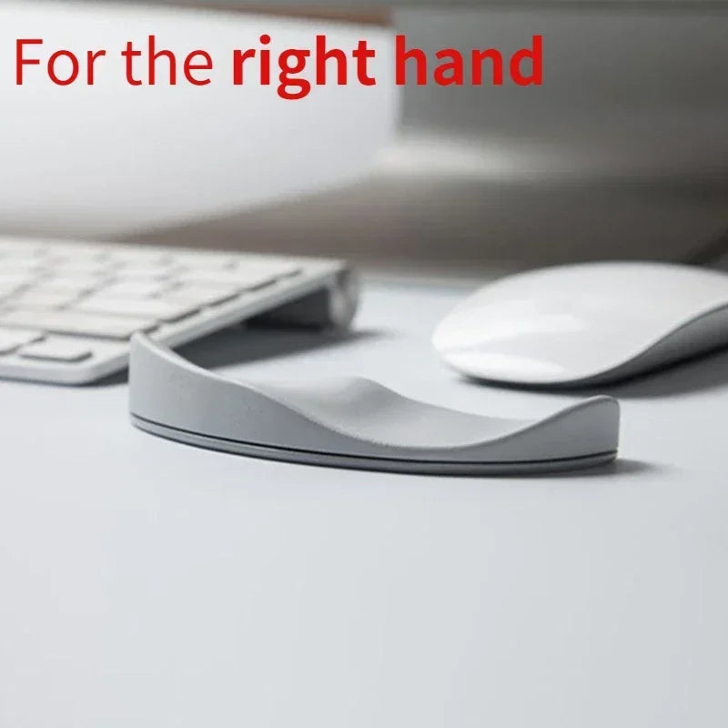 Ergonomic Mouse Pad Wrist Pad Silicon Gel Non-Slip Streamline Wrist Rest Support Mat Computer Mousepad for Office Gaming PC