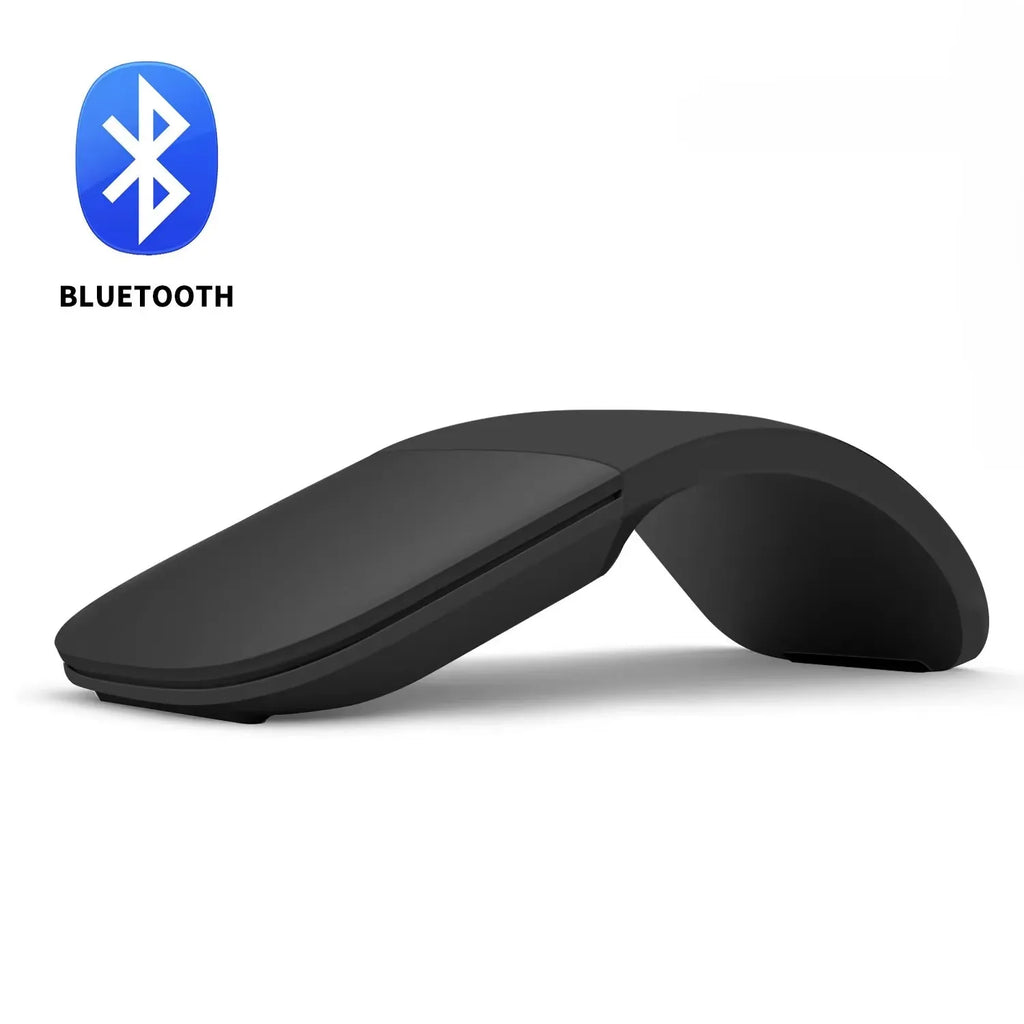 Ratón Inalámbrico Plegable ARC Touch, Bluetooth/2.4G, Silencioso, Ergonómico, Delgado Y Portátil Para Computadora, Ipad, Surface, Mac, Oficina Móvil