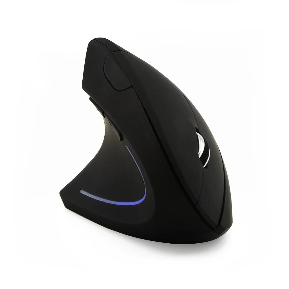 Ratón Vertical Ergonómico CHYI, Ratón Inalámbrico 2.4G Para Juegos De Computadora, Para Mano Derecha O Izquierda, Ratón Óptico USB 6D Para Jugadores, Para Computadora Portátil Y PC