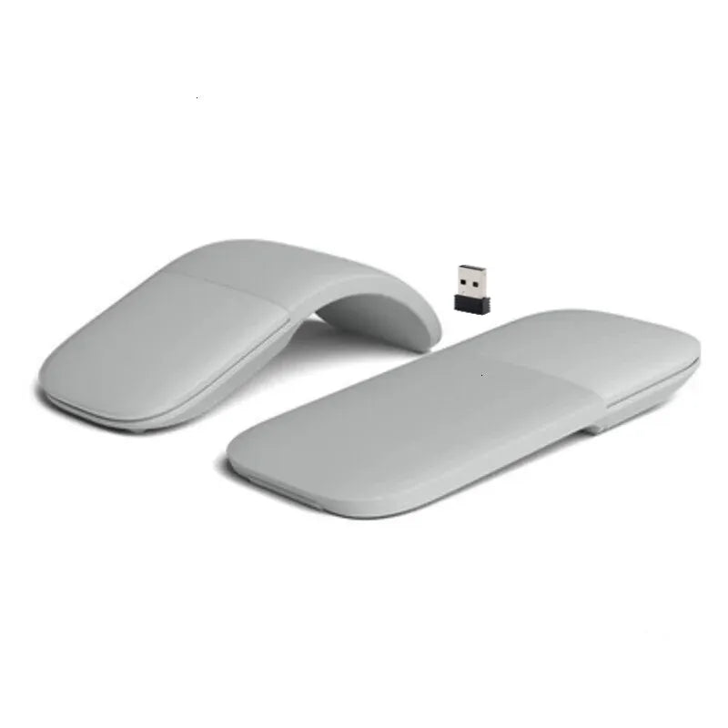 Ratón Inalámbrico Plegable ARC Touch, Bluetooth/2.4G, Silencioso, Ergonómico, Delgado Y Portátil Para Computadora, Ipad, Surface, Mac, Oficina Móvil