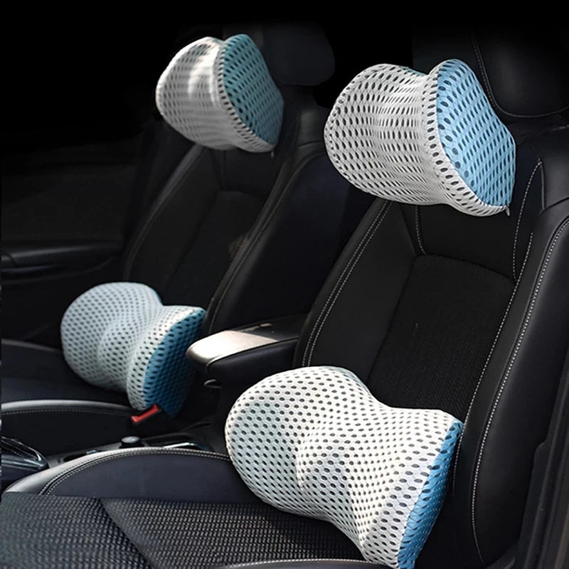 Breathable Memory Cotton Physiotherapy Lumbar Pillow Waist for Car Seat Back Pain Support Cushion Bed Sofa Office Sleep Pillows