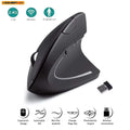 Ratón Vertical Ergonómico Inalámbrico De 2.4Ghz HOMEFISH, Ratón Óptico Con 3 DPI Ajustables 800/1200/1600 Y 6 Botones Para Computadora Portátil Y PC