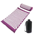Cojín Masajeador, Estera De Masaje Para Yoga, Acupresión, Alivia El Dolor, Estrés, Espalda, Dolor Corporal, Estera Con Puntas, Estera De Acupuntura Y Juego De Almohadas