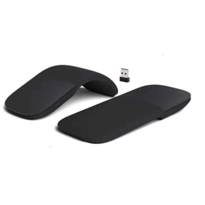 Ratón Inalámbrico Plegable ARC Touch, Bluetooth/2.4G, Silencioso, Ergonómico, Delgado Y Portátil Para Computadora, Ipad, Surface, Mac, Oficina Móvil